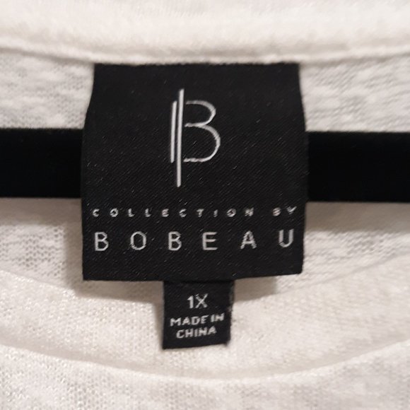 Bobeau Creamy White Lacey Blouse - Picture 5 of 5